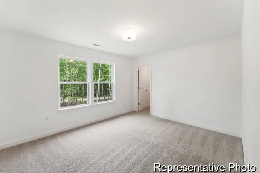 Spacious, unfurnished interior of a new home in Meadowview, Pittsboro (Image 19).