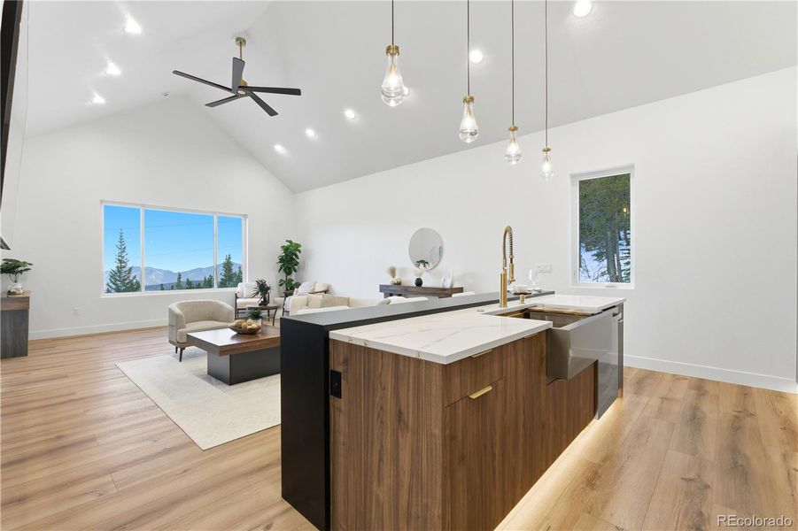 Furnished interior view inside a new home in , Idaho Springs (Image 26). Furnished interior view inside a new home in , Idaho Springs (Image 26).