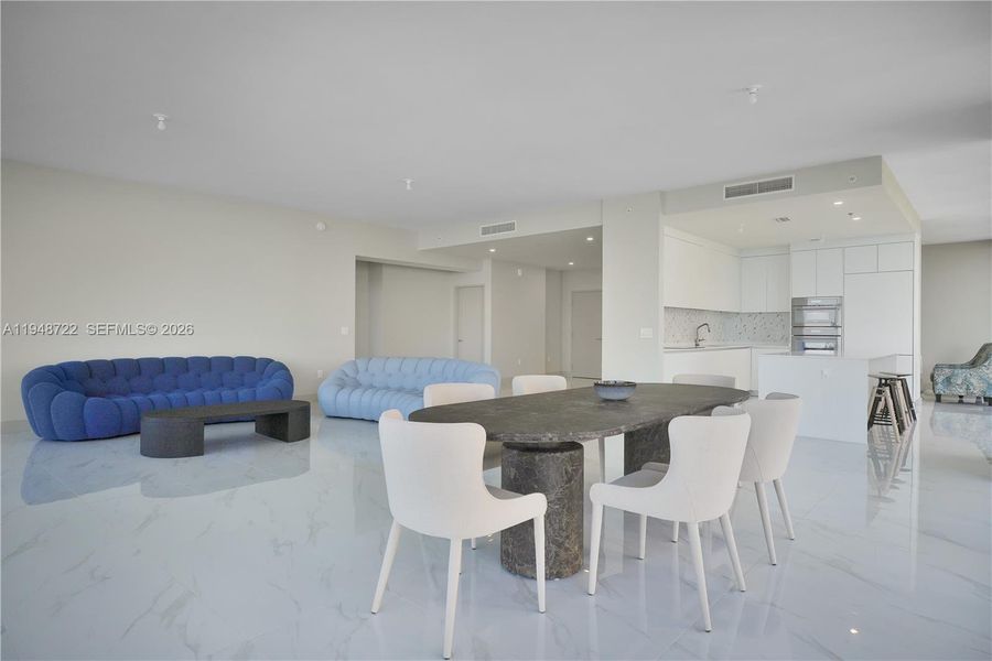 Furnished interior view inside a new home in , Miami (Image 6).