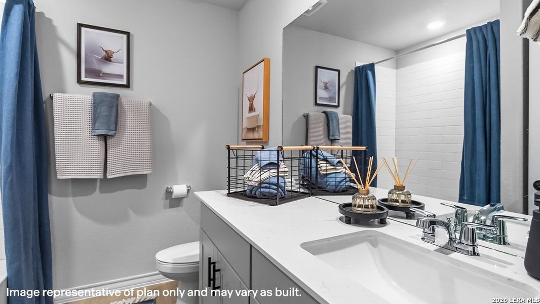 Furnished interior view inside a new home in , Mico (Image 33).