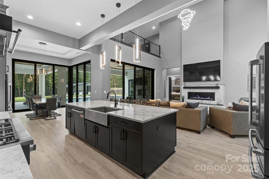 Furnished interior view inside a new home in , Huntersville (Image 10). Furnished interior view inside a new home in , Huntersville (Image 10).