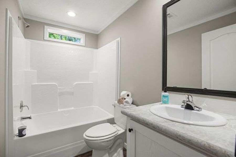 Furnished interior view inside a new home in , Clarkesville (Image 4).