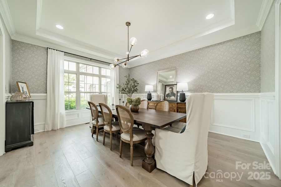 Furnished interior view inside a new home in , Waxhaw (Image 32).