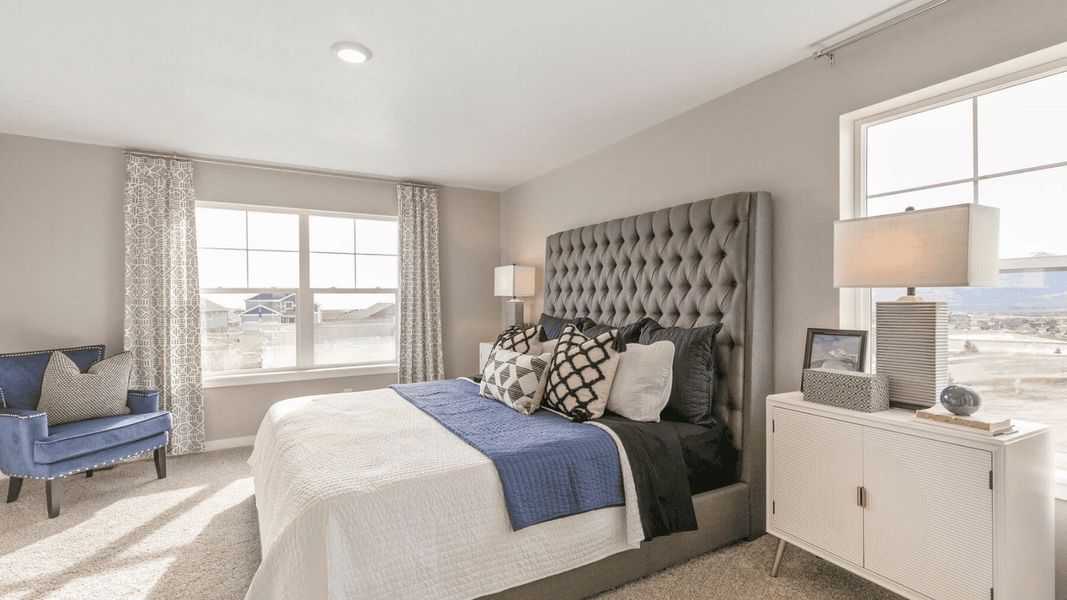 Furnished interior view inside a new home in Hansen Farm, Fort Collins (Image 9).