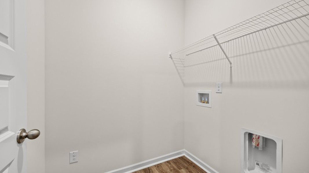 Representative unfurnished interior of a home built from the Cali by D.R. Horton in Poplar Preserve, Newnan (Image 14).