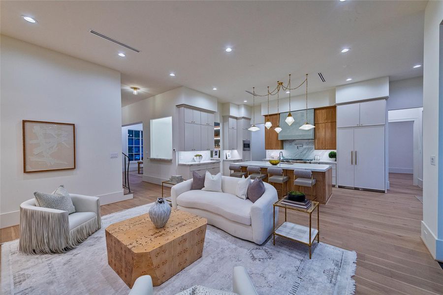 Furnished interior view inside a new home in , Houston (Image 5).