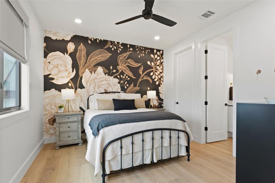 Wood-finish flooring throughout Wood-finish flooring throughout