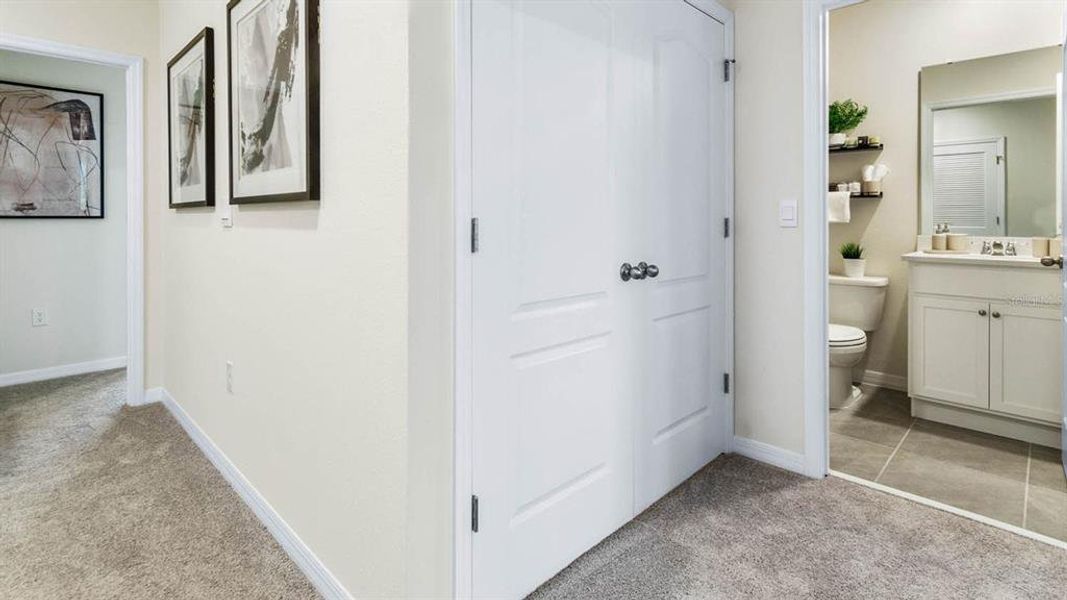 Furnished interior view inside a new home in , Davenport (Image 13).