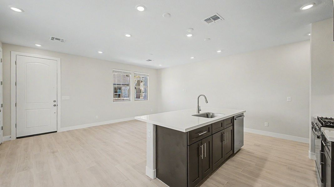 Furnished interior view inside a new home in Surprise City Center, Surprise (Image 28). Furnished interior view inside a new home in Surprise City Center, Surprise (Image 28).