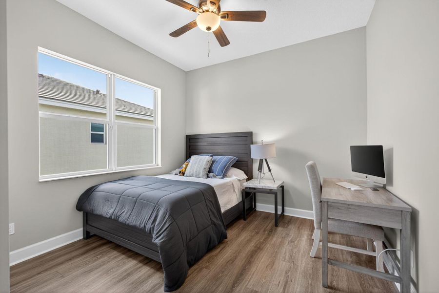 Furnished interior view inside a new home in , The Acreage (Image 44).