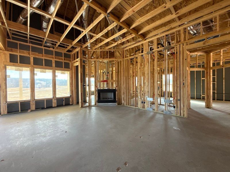 In-progress construction of a new home in Oak Grove Addition, Springtown, TX (Image 10).