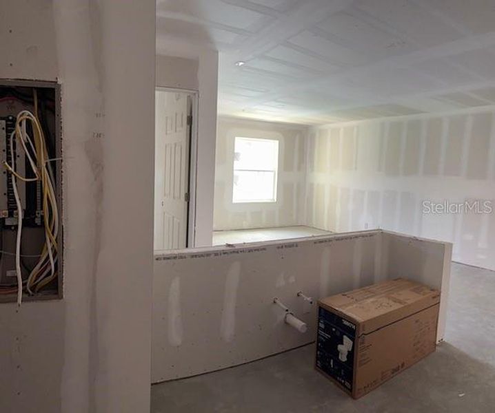 In-progress construction of a new home in , Kissimmee, FL (Image 14). In-progress construction of a new home in , Kissimmee, FL (Image 14).