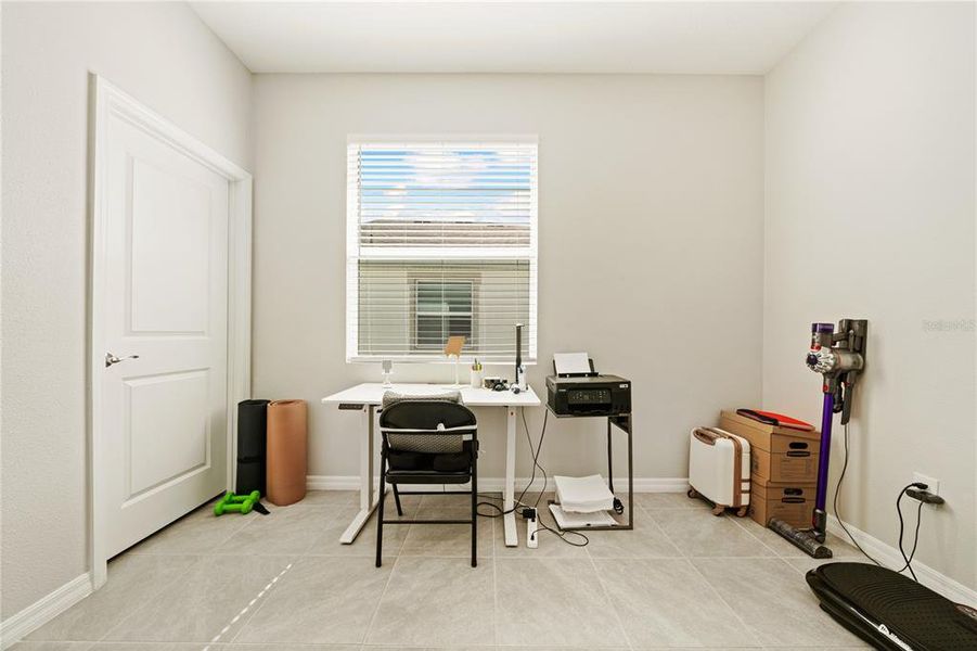 Furnished interior view inside a new home in Towns at Woodsdale Villas, Wesley Chapel (Image 13).