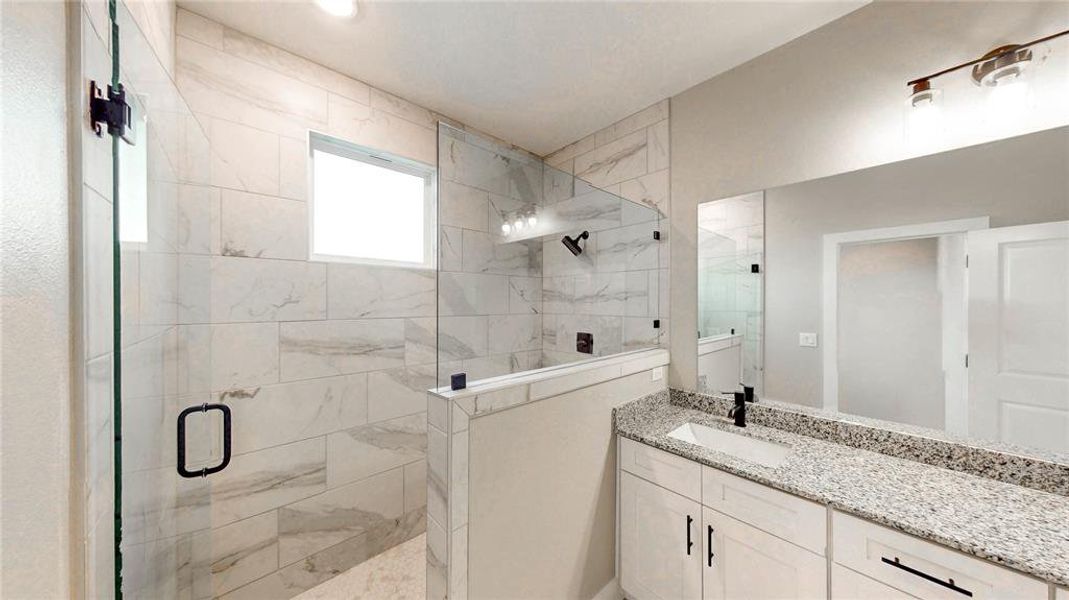 Furnished interior view inside a new home in , Denton (Image 7).