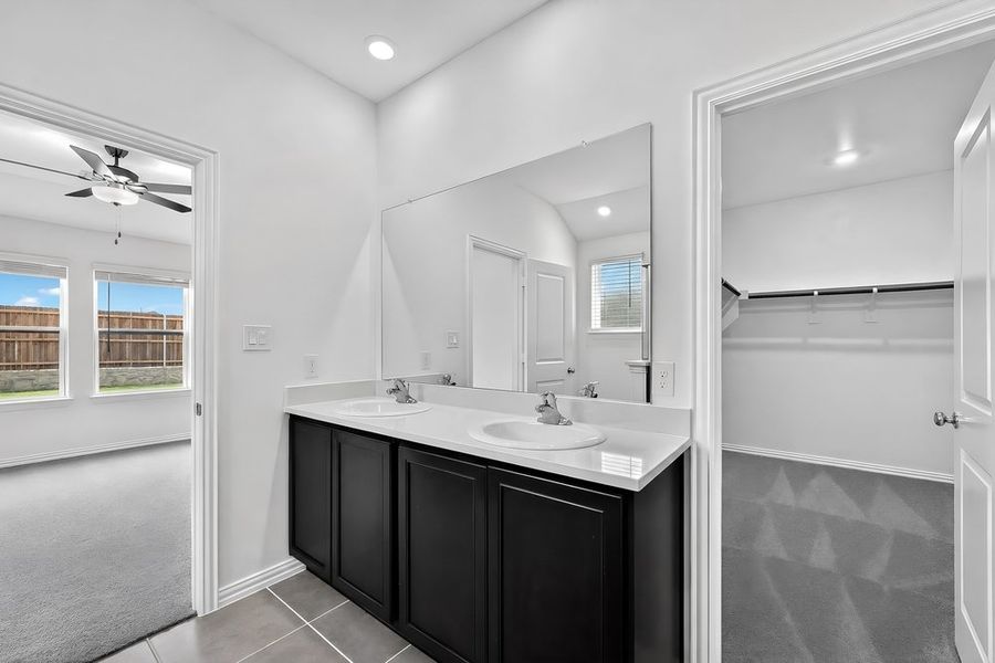 Furnished interior view inside a new home in Parks at Foster Crossing, Anna (Image 14).