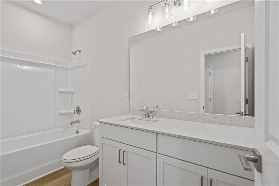Furnished interior view inside a new home in Kelly Preserve, Loganville (Image 9).