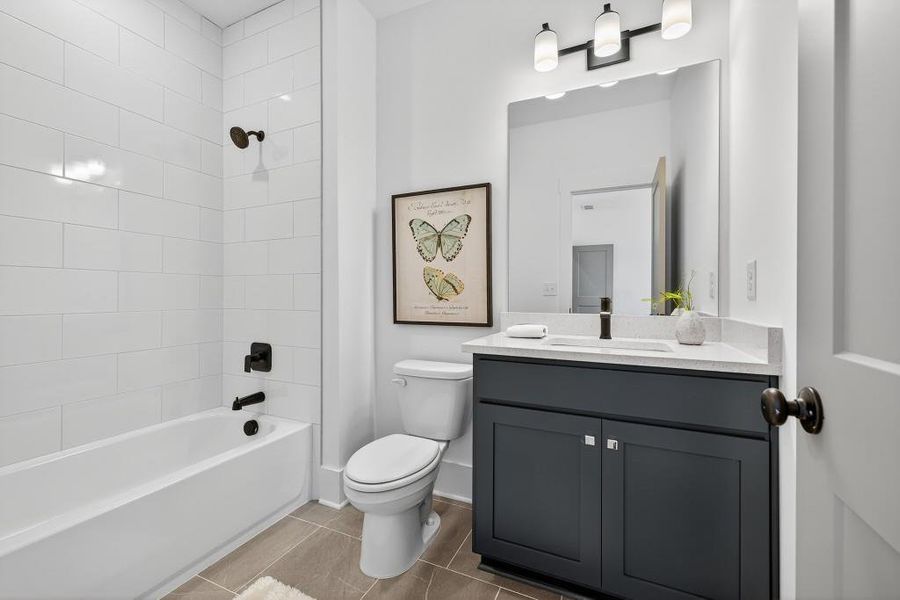 Furnished interior view inside a new home in Livingstone Park, Kennesaw (Image 24).