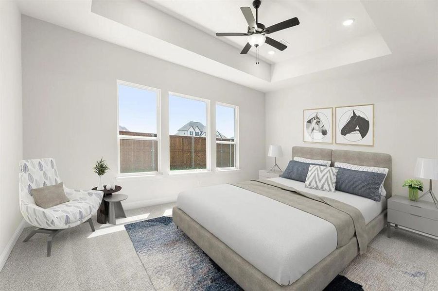 The Berkley B Primary Suite Bedroom