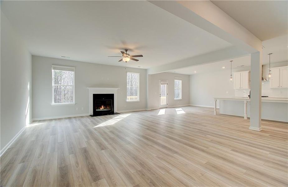 Spacious, unfurnished interior of a new home in Trinity Park, McDonough (Image 31). Spacious, unfurnished interior of a new home in Trinity Park, McDonough (Image 31).