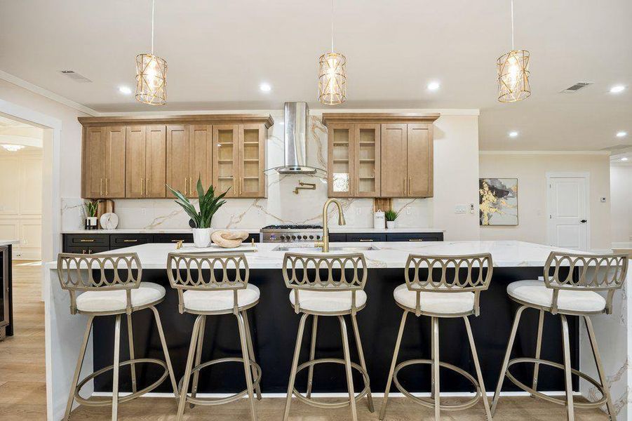 Furnished interior view inside a new home in , Decatur (Image 35).