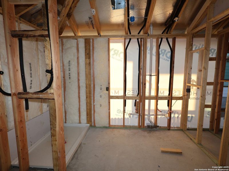 In-progress construction of a new home in Greenspoint Heights, Seguin, TX (Image 26).