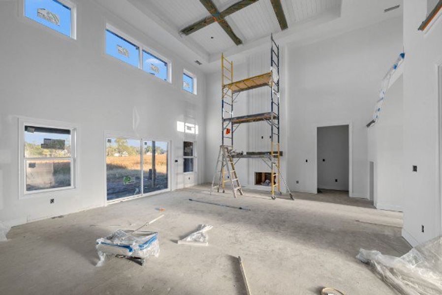 In-progress construction of a new home in Wofford Estates, Clarksville, TN (Image 11).