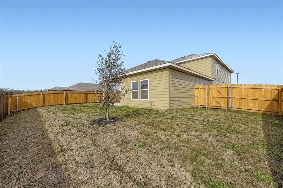 Exterior details and patio area of a home in MiraVerde, Crowley (Image 21).