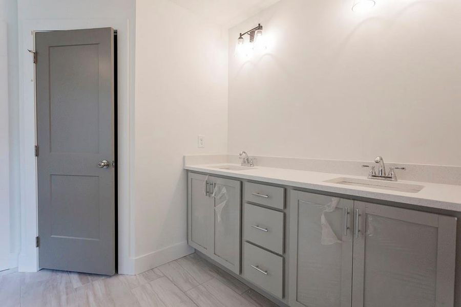 Furnished interior view inside a new home in , Buford (Image 11).