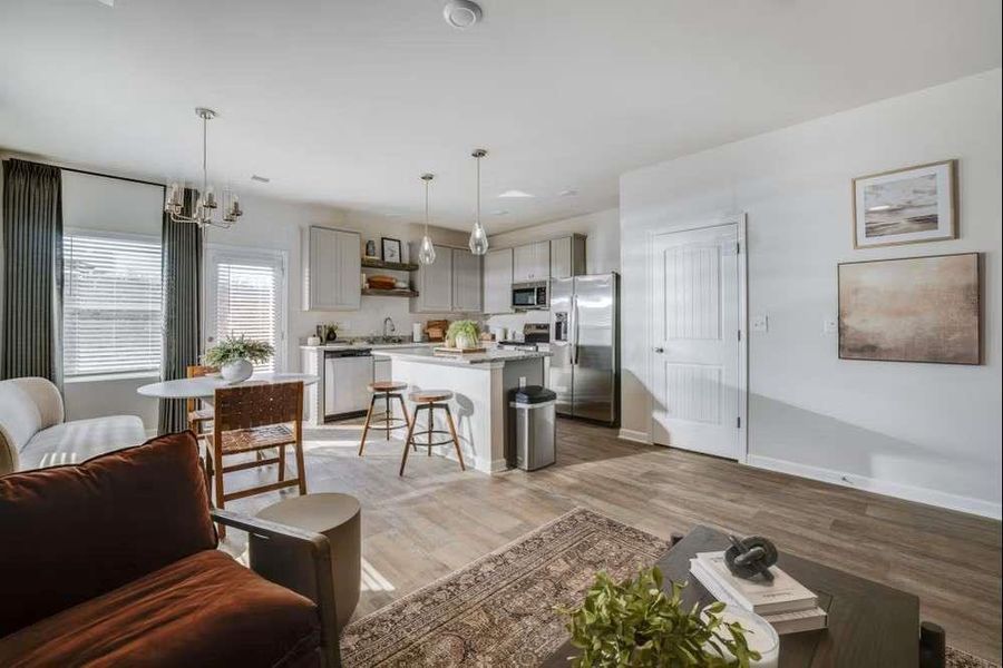 Furnished interior view inside a new home in Azalea Hills, Temple (Image 13).