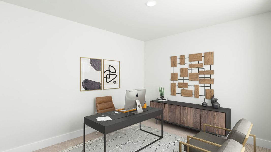Representative furnished interior of a home built from the Sorrel by Tri Pointe Homes in Avondale, Fate (Image 7).