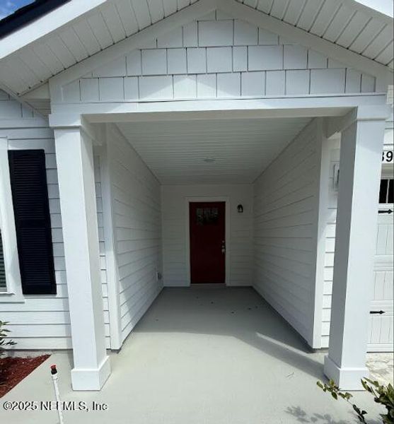 Exterior details and patio area of a home in , Jacksonville (Image 1). Exterior details and patio area of a home in , Jacksonville (Image 1).