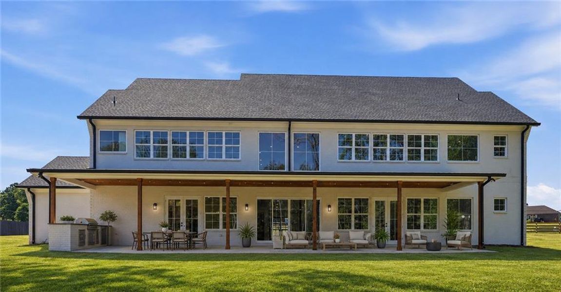 Exterior details and patio area of a home in , Bethlehem (Image 30).
