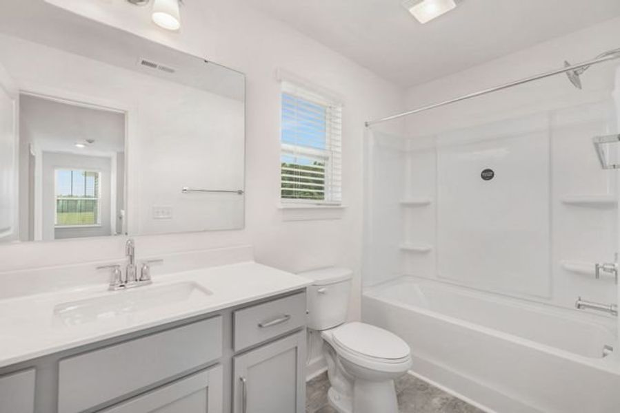 Representative furnished interior of a home built from the Eden by True Homes in Tanglewood East, Angier (Image 16).