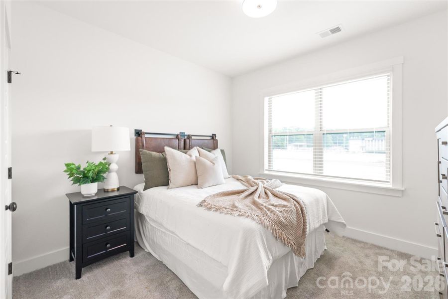 Furnished interior view inside a new home in , Charlotte (Image 5). Furnished interior view inside a new home in , Charlotte (Image 5).