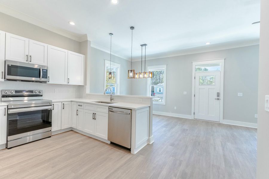 Furnished interior view inside a new home in , Summerton (Image 5).