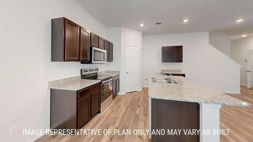 Representative furnished interior of a home built from the Emma by D.R. Horton in Turnbo Ranch, Killeen (Image 5).