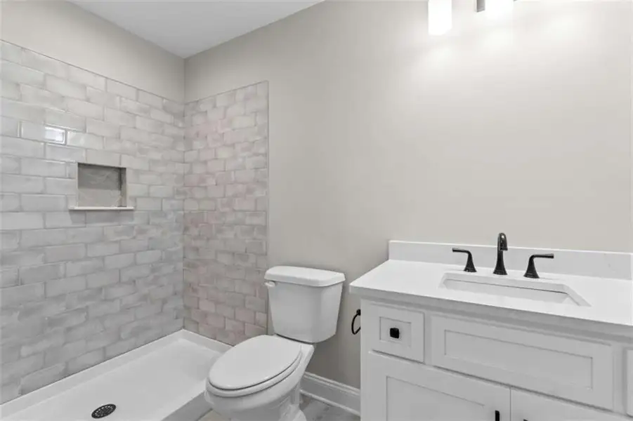 Furnished interior view inside a new home in , Bowdon (Image 11).