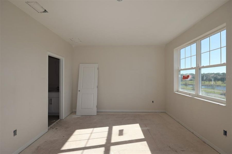 In-progress construction of a new home in Center Lake on the Park, St. Cloud, FL (Image 6).