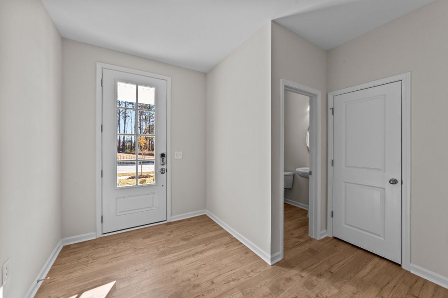 Representative unfurnished interior of a home built from the The Maple by Chesapeake Homes in Highgate, Clayton (Image 18). Representative unfurnished interior of a home built from the The Maple by Chesapeake Homes in Highgate, Clayton (Image 18).