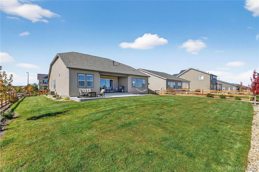 Exterior details and patio area of a home in , Erie (Image 3). Exterior details and patio area of a home in , Erie (Image 3).