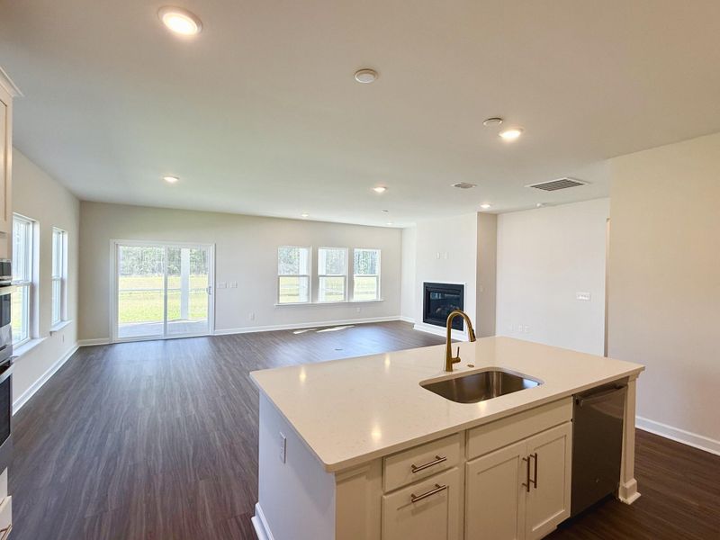 Furnished interior view inside a new home in , Summerville (Image 12).