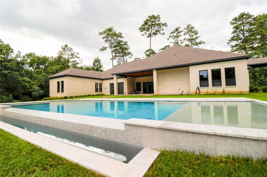 Exterior details and patio area of a home in , Tomball (Image 3). Exterior details and patio area of a home in , Tomball (Image 3).