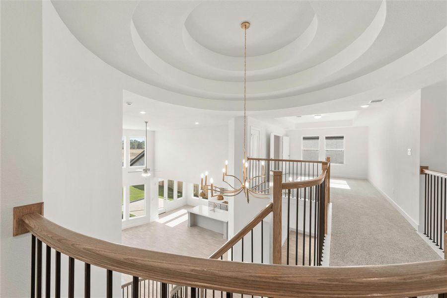 Furnished interior view inside a new home in ARTAVIA® - 60', Conroe (Image 13).