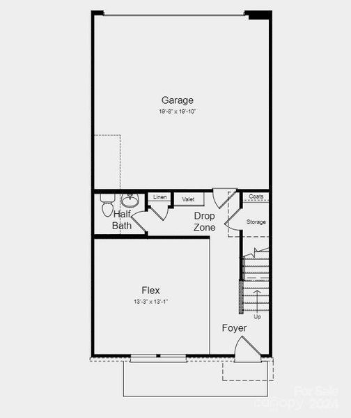 Storage at 2nd floor, sliding glass door,and sky terrace