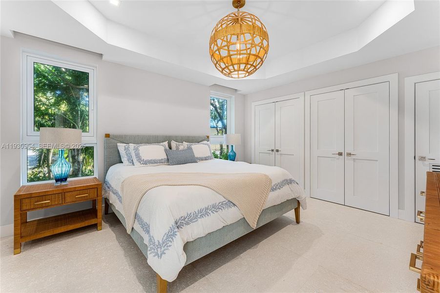 Furnished interior view inside a new home in , Key Largo (Image 52).