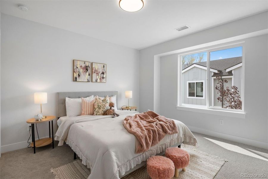 Furnished interior view inside a new home in , Wheat Ridge (Image 16). Furnished interior view inside a new home in , Wheat Ridge (Image 16).