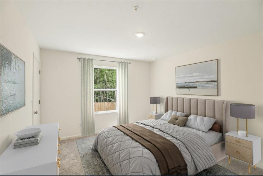 Furnished interior view inside a new home in Kendall Grove, McDonough (Image 6).