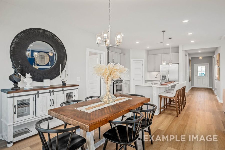 Representative furnished interior of a home built from the The Franklin C by Davidson Homes LLC in Calista Farms, White House (Image 17). Representative furnished interior of a home built from the The Franklin C by Davidson Homes LLC in Calista Farms, White House (Image 17).