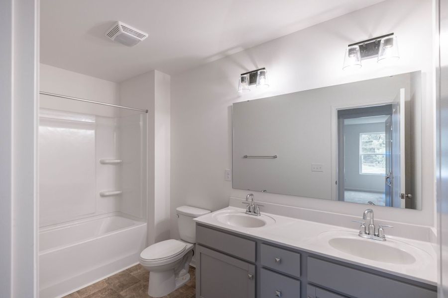 Furnished interior view inside a new home in Morrow Brook, Albemarle (Image 5). Furnished interior view inside a new home in Morrow Brook, Albemarle (Image 5).