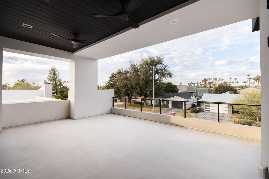 Upstairs Balcony Upstairs Balcony